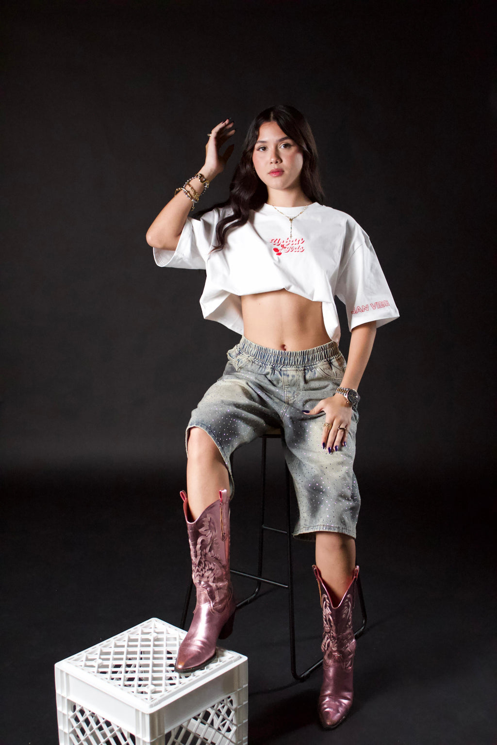 Urban vibes crop top